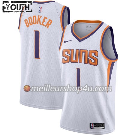 Maillot Basket Enfant Phoenix Suns Devin Booker 1 2019-20 Nike Association Edition Swingman
